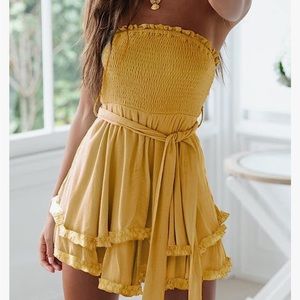 Perfect summer romper. Size large.